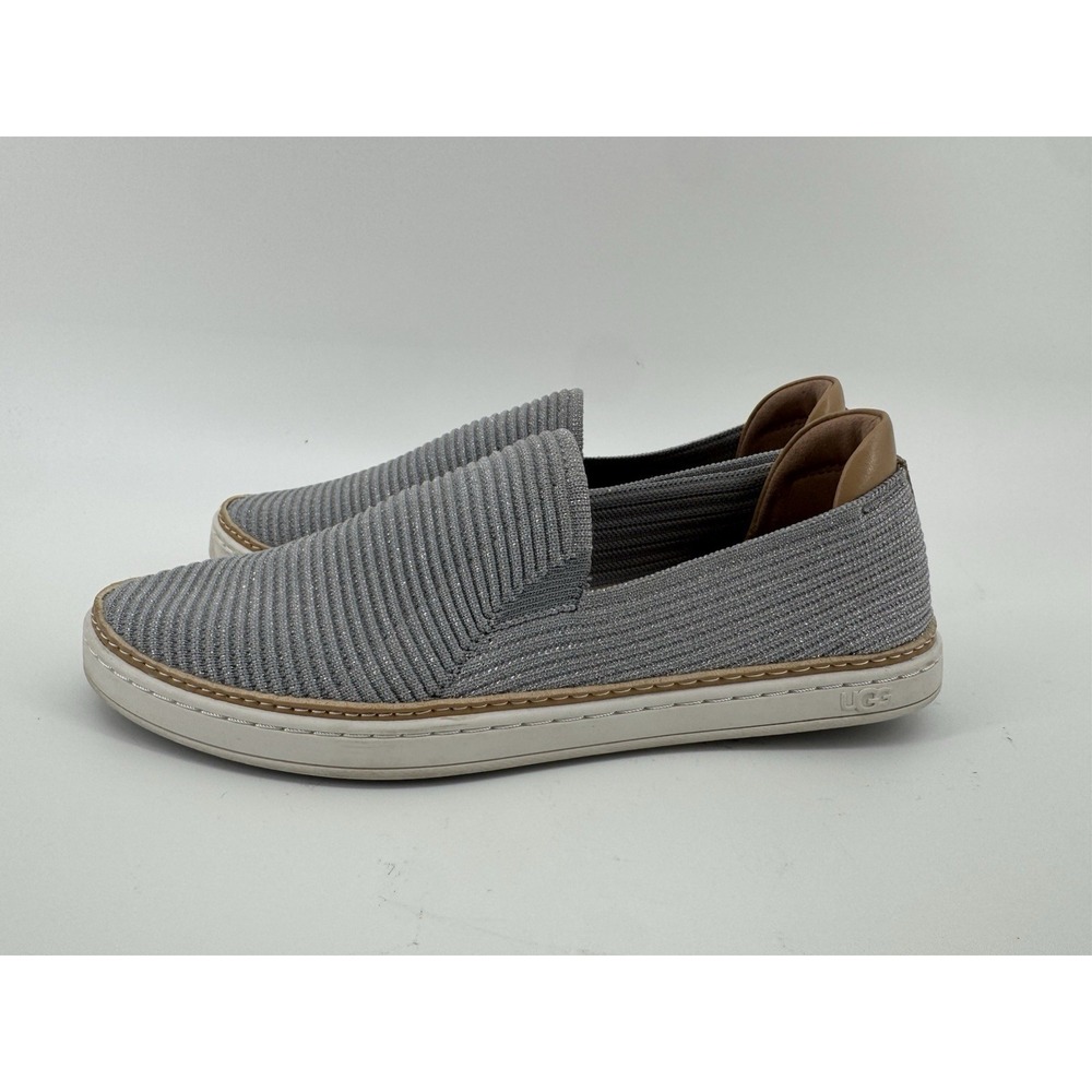 UGG Alameda Sammy Slip On Light Gray Upper Fabric Women's Sneaker Shoes Sz 9